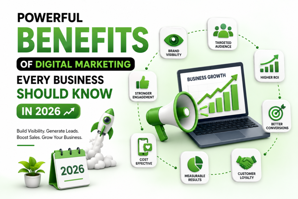 Powerful Benefits of Digital Marketing Every Business Should Know in 2026